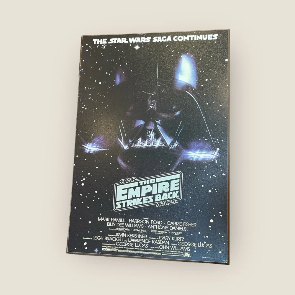 Star Wars The Empire Strikes Back Wall Art Wood Plaque 19